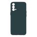 StraTG Silicon Back Cover for Oppo A74 and A95 4G  - Dark Green