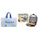 Sokany Waffle Maker, 800 Watt, Black - SK-BBQ-137 with Gift Bag