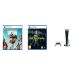 Sony PlayStation 5, 1 Wireless Controller, White - CFI-1016A01 MEE, with Saints Row Day One Edition, and Returnal for PlayStation 5