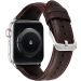 Mobilic Compatible With Apple Watch Band 49mm 45mm 44mm 42mm,Genuine Leather Bands Replacement Strap For Iwatch Ultra Series 8 7 6 Se 5 4 3 2 1 Sports&Edition Men Women -42/44/45/49mm Coffee