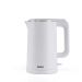 Tank Safe Touch Electric Kettle, 1.5 Liters, 1500 Watt, White - GS-EK2417