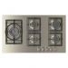 Kitchen Line Gas Built-in Hob, 90cm, 5 Burners, Silver - ZP.JWN5020
