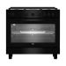 Beko Gas Cooker, 5 Burners, Black- BGGR 11125 GB