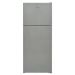 Brandt Freestanding Refrigerator, No Frost, 2 Doors, 400 Liter, Silver - BFD650S