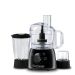 Black + Decker Food Processor with Attachments, 1.2 Liters, 400W, Black - KR42
