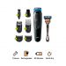 Braun All in One Hair Trimmer with Gillette Fusion5 ProGlide Razor, Black/Blue - MGK3245