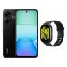 Xiaomi Redmi 13, 256GB, 8GB RAM, 4G LTE, Dual SIM - Black with Redmi Watch 5 Active, 2.0 Inch - Black Strap and Silver Case
