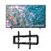 Samsung 55 Inch 4K UHD Smart LED TV with Built-in Receiver - UA55DUE800UXEG with ETI TV Wall Mount
