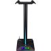 RGB Gaming Headphones Stand - Black