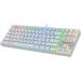 Redragon K552 Mechanical Gaming Keyboard RGB [Brown Switches] - Anti-Dust Proof Switches (White)