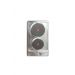 Kitchen Line Electric Built-in Hob, 30cm, 2 Burners, Silver - ZP.DN2003