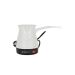 Toscana U Turkish Coffee Maker, 500 ml, 600 Watt, Black and White - SK-219