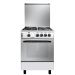Fresh Rainbow Gas Cooker, 4 Burners, Stainless Steel - 500016630