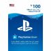 PlayStation PSN Card, 100 USD - USA Store (Physical Card)