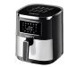 Sokany Digital Air fryer, 7 Liters, 1700 Watt, Black - SK-10052