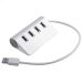 4 in 1 USB Hub, 11 Inch, White - 2TB