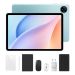 DOOGEE Tab A9 Pro VIP, 10.1 Inch, 128GB, 4GB RAM, Wi-Fi Only - Blue- with Stylus, Bluetooth Mouse and Keyboard, Leather Cover and Screen Protector