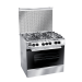 Unionaire Free Standing Gas Cooker, 5 Burners, Stainless Steel- C6090SSAC187F
