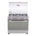 بوتجاز غاز رويال، 5 شعلات، ستانلس ستيل - NL90-E-SS-MV