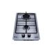 Purity Gas Built-in Hob, 90cm, 2 Burners, Silver - HPT302S