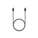 كابل USB سامسونج من فئة C إلى فئة C، طول 1 متر، اسود- EP-DN975BBEGCA
