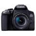 كاميرا كانون EOS 850D، دقة 24.1 ميجا بكسل، 18-55 ملم - اسود