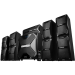 Porsh Dob Home Theater, Five pieces, Black -  X6