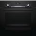 Bosch Series 6 Built-in Electric Oven, 2800 Watt, 66 Liters, 60cm, Black - HBJ558YB0Q