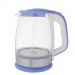 Glass Electric Kettle, 2.2 Liters, 1500 Watt, Blue - WLBL2.2