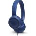 JBL Tune 500 On-Ear Headphones with Microphone - Blue