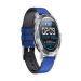 Smart Watch, Blue x Silver - D98
