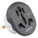 iLOCK Travel Plug Adapter, 16A - Grey