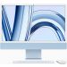 Apple iMac, 24 Inch, Apple M3 Chip, 512GB SSD, 8GB RAM, 10 Cores GPU, macOS - Blue