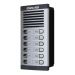 Advision Audio Door Intercom, 12 Lines, Black and Silver - AD2-412-3W