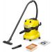 Karcher WD 4 V-20/5/22 Bagged Wet-Dry Vacuum Cleaner with Attachments, 1000 Watt, Yellow and Black - 1.628-209.0