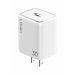 LDNIO Wall Charger, Single Port Type C To Lightning, 30 Watt, White - A1508C