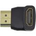 محول HDMI انثى الى HDMI ذكر لتلفزيون عالي الدقة 1080بيكسل - اسود