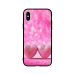 Pink Heart Printed Back Cover for Apple iPhone XS Max