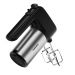 Tornado Hand Mixer, 300 Watt, 6 Speeds, Black and Silver - THM-300WL