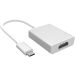 موزع USB-C إلى HDMI لأجهزة بمنفذ C - فضي