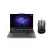 لاب توب لينوفو LOQ 15IAX9 83GS00RXED، انتل كور i5-12600HX، هارد SSD سعة 512 جيجا، رام 12 جيجا، شاشة 15.6 بوصة IPS بدقة FHD، كارت شاشة انفيديا جي فورس RTX 3050 سعة 6 جيجا GDDR6، دوس - رمادي لونا مع ماوس جيمنج M100