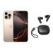Apple iPhone 16 Pro Max with FaceTime, 256GB, 8GB RAM, 5G LTE - Desert Titanium with Anker SoundCore R50i Vi Earbuds - Black
