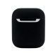 Protective Silicone AirPods Case separate head - Black