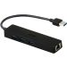 موزع USB نورثامبر بي ال سي، 4 في 1، اسود - 3G60047