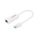 Manhattan USB 3.0 to Ethernet Adapter - White