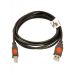 2B USB Printing Cable, 1.8 Meter, Black - DC117