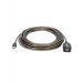 كابل توصيل USB مانهاتن، 10 متر، اسود - 150248