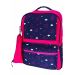 Gharibo Bags School Backpack With Pencil Case for Girls, Arrows Pattern - Rose and Navy