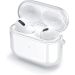 Clear Case for Airpods 3rd Generation (2021), Transparent Waterproof Protective Soft TPU Airpods 3 Case Cover with Keychain (Transparent)