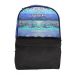 Gharibo Bags School Backpack for Kids, Florid Pattern - Blue and Black